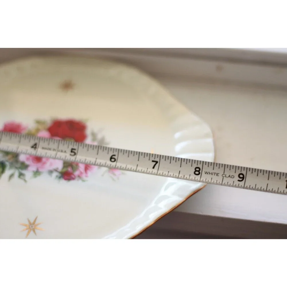 Miniature Tray Victorian Rose by Baum Brothers